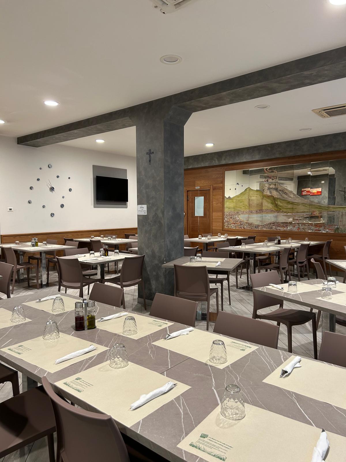 Sala interna del ristorante